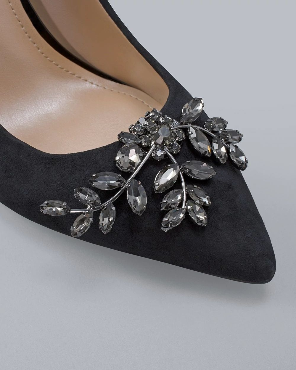 White house black market shoe clips top